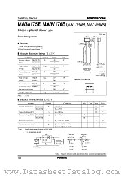 MA175WK datasheet pdf Panasonic