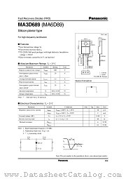 MA3D689 datasheet pdf Panasonic
