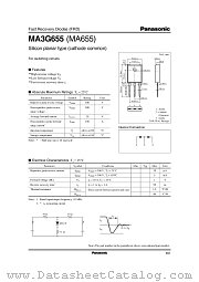 MA3G655 datasheet pdf Panasonic