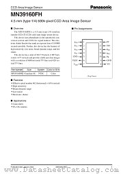 MN39160FH datasheet pdf Panasonic