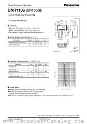UNH1106 datasheet pdf Panasonic