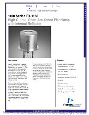 FX1163 datasheet pdf PerkinElmer Optoelectronics