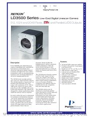LD3541PGK-011 datasheet pdf PerkinElmer Optoelectronics