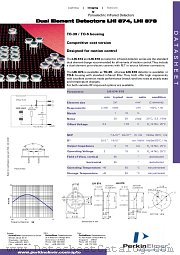 LHI874 datasheet pdf PerkinElmer Optoelectronics