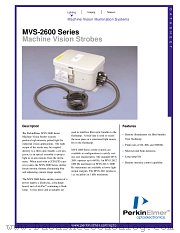 MVS-2601 datasheet pdf PerkinElmer Optoelectronics