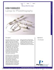 USH1000FAL2 datasheet pdf PerkinElmer Optoelectronics
