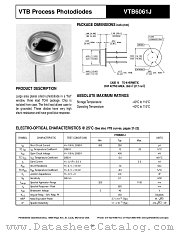 VTB6061J datasheet pdf PerkinElmer Optoelectronics