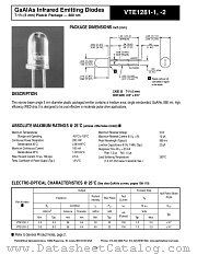 VTE1281-1 datasheet pdf PerkinElmer Optoelectronics