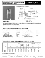 VTE7173 datasheet pdf PerkinElmer Optoelectronics