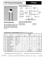 VTP8350 datasheet pdf PerkinElmer Optoelectronics