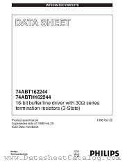 74ABTH162244 datasheet pdf Philips