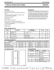 74ABT841PW datasheet pdf Philips