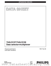 74ALS157 datasheet pdf Philips