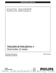 74ALS241A-1N datasheet pdf Philips