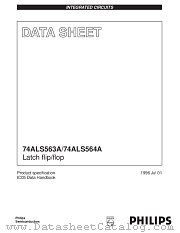 74ALS563A datasheet pdf Philips