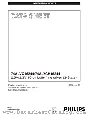 74ALVC16244DL datasheet pdf Philips