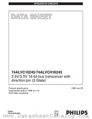 74ALVCH16245 datasheet pdf Philips