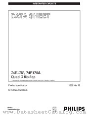 74F175AN datasheet pdf Philips