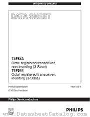 N74F544D datasheet pdf Philips