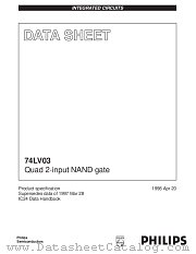 74LV03PWDH datasheet pdf Philips