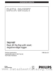 74LV107PW datasheet pdf Philips