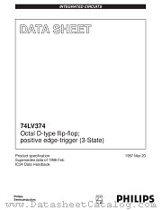74LV374N datasheet pdf Philips