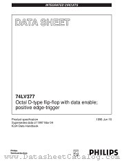 74LV377D datasheet pdf Philips