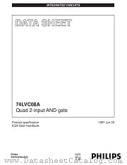 74LVC08ADB datasheet pdf Philips