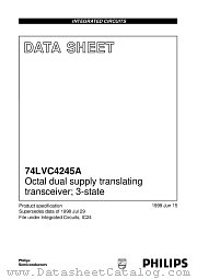 74LVC4245ADB datasheet pdf Philips
