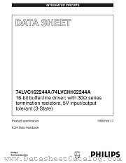 74LVCH162244A datasheet pdf Philips