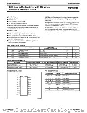 74LVT2241D datasheet pdf Philips