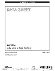 74LVT74PWDH datasheet pdf Philips