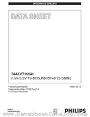 74ALVT16541 datasheet pdf Philips