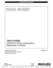 74ALVT16600 datasheet pdf Philips