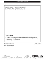 74F258A datasheet pdf Philips