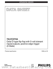 74LVC374A datasheet pdf Philips