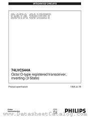 74LVC544A datasheet pdf Philips