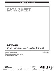 74LVC646A datasheet pdf Philips