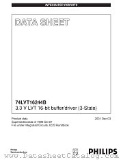 74LVT16244B datasheet pdf Philips