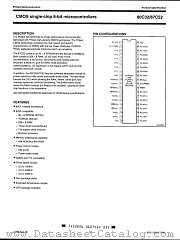 80C32EBAA datasheet pdf Philips