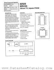 82S123 datasheet pdf Philips