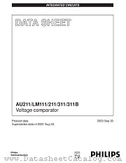 AU211 datasheet pdf Philips