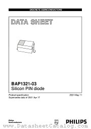 BAP1321-03 datasheet pdf Philips