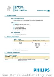BAP51L datasheet pdf Philips