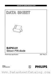 BAP63-01 datasheet pdf Philips