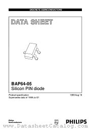 BAP64-05 datasheet pdf Philips
