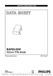 BAP65-05W datasheet pdf Philips