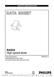 BAS55 datasheet pdf Philips