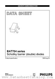 BAT754A datasheet pdf Philips