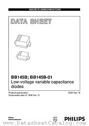 BB145B-01 datasheet pdf Philips